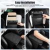 SINGARO Bling Center Console Arm Rest Cover For Car, Middle Console Armrest Storage Box Cover, Interior Bling Car Accessories For Women And Man Gifts