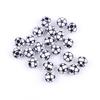 50 Pcs/bag Rugby, Basketball, Volleyball Acrylic Beads for Early Education & Handmade Crafts