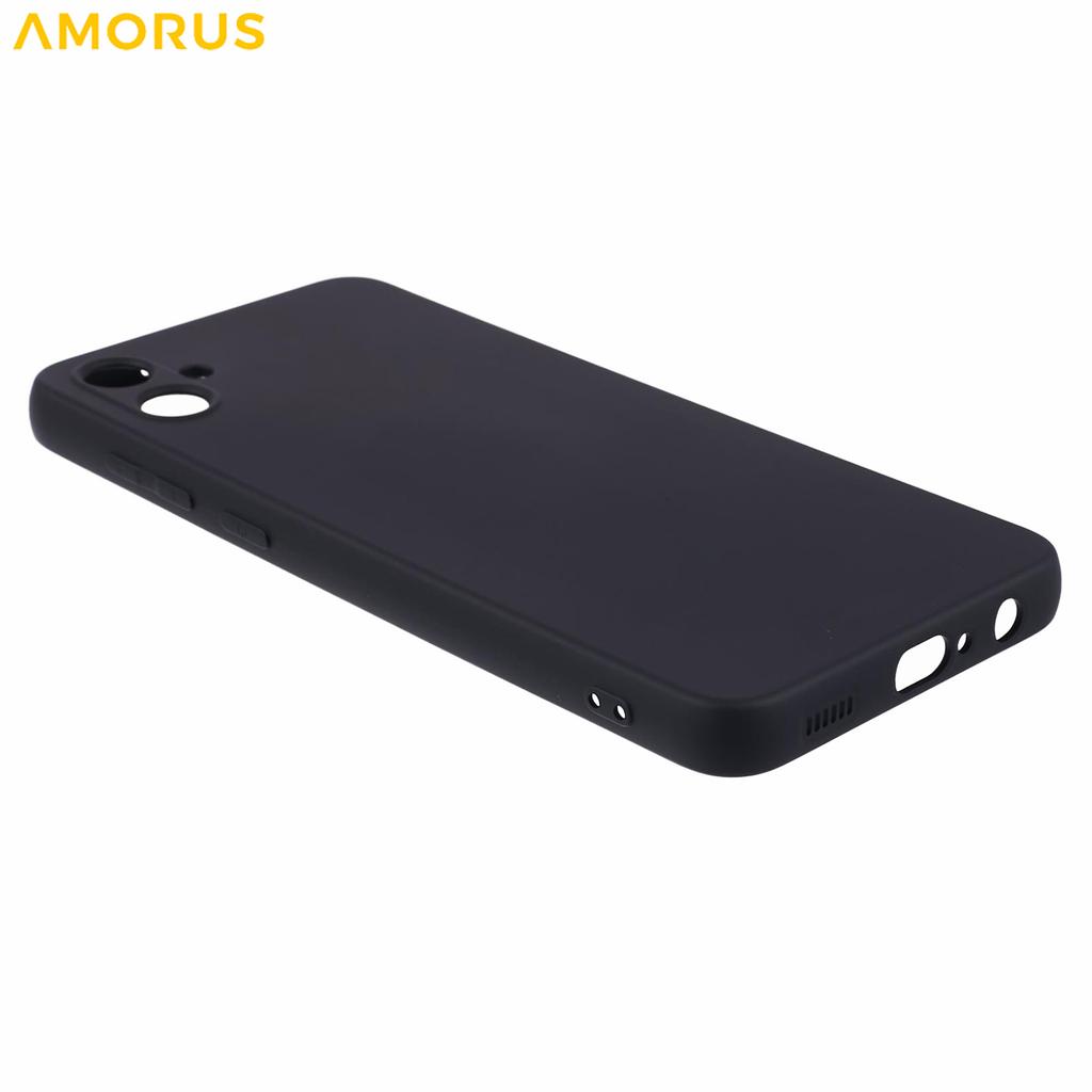 For Samsung Galaxy A05 4G Case Precise Cutouts TPU Fiber Lining Shockproof Phone Cover