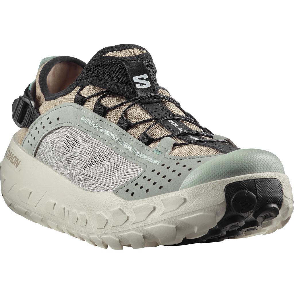 SALOMON Tessuto SOLAMPHIBIAN Traspirante E Asciugatura Rapida Resistente All'abrasione Ammortizzazione Scarpe da Trekking Fluviale Uomo 491078