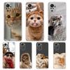 Cartoon Fun Cat Pet Dog Phone Case For Xiaomi Redmi Note 15 14 13 12 4G 10 11 Pro Plus 5G 14C 13C 12C 10C Clear Cover