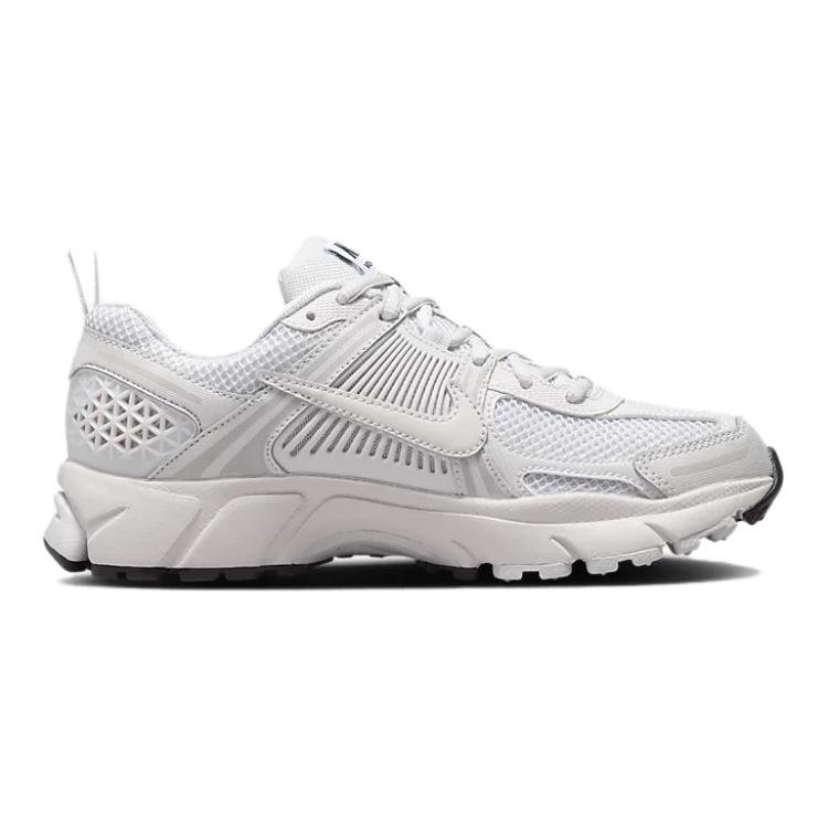 New Nike Air Zoom Vomero 5 Anti Slip Wear Resistant Breathable Support Low Top Kids' Running Shoes White Teenagers HF6998-100