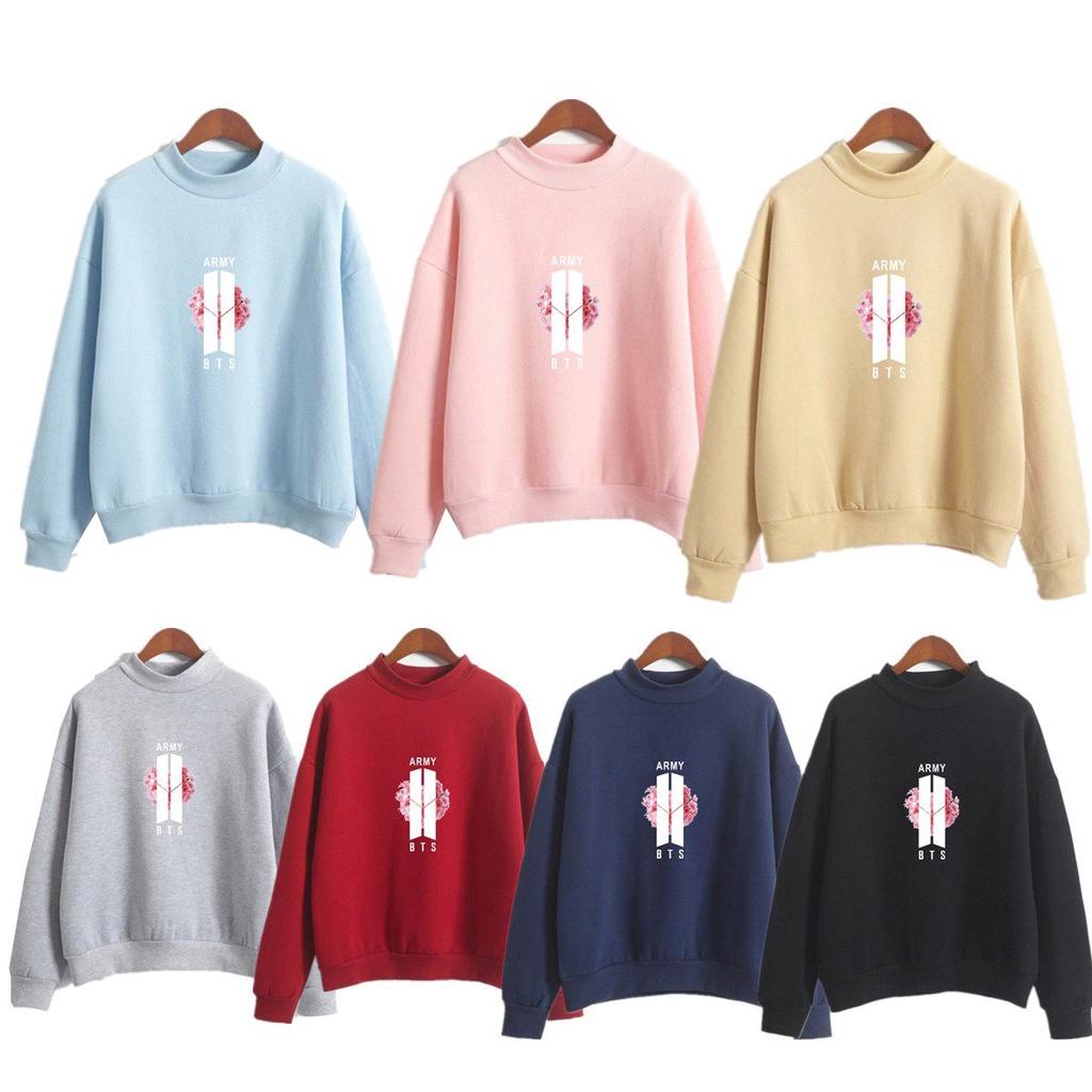 Kpop Bangtan Boys Bts Bloom Army Love Yourself Women Sweater With Comfortable Fabric And Stylish Design