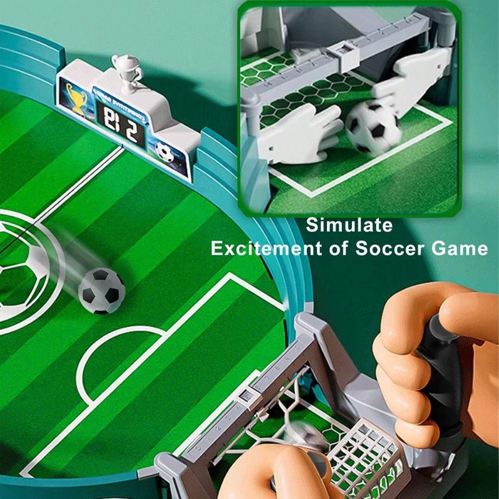 Ejection Type Table Football Board Game Mini Table Football Toys Parent-Child Interactive