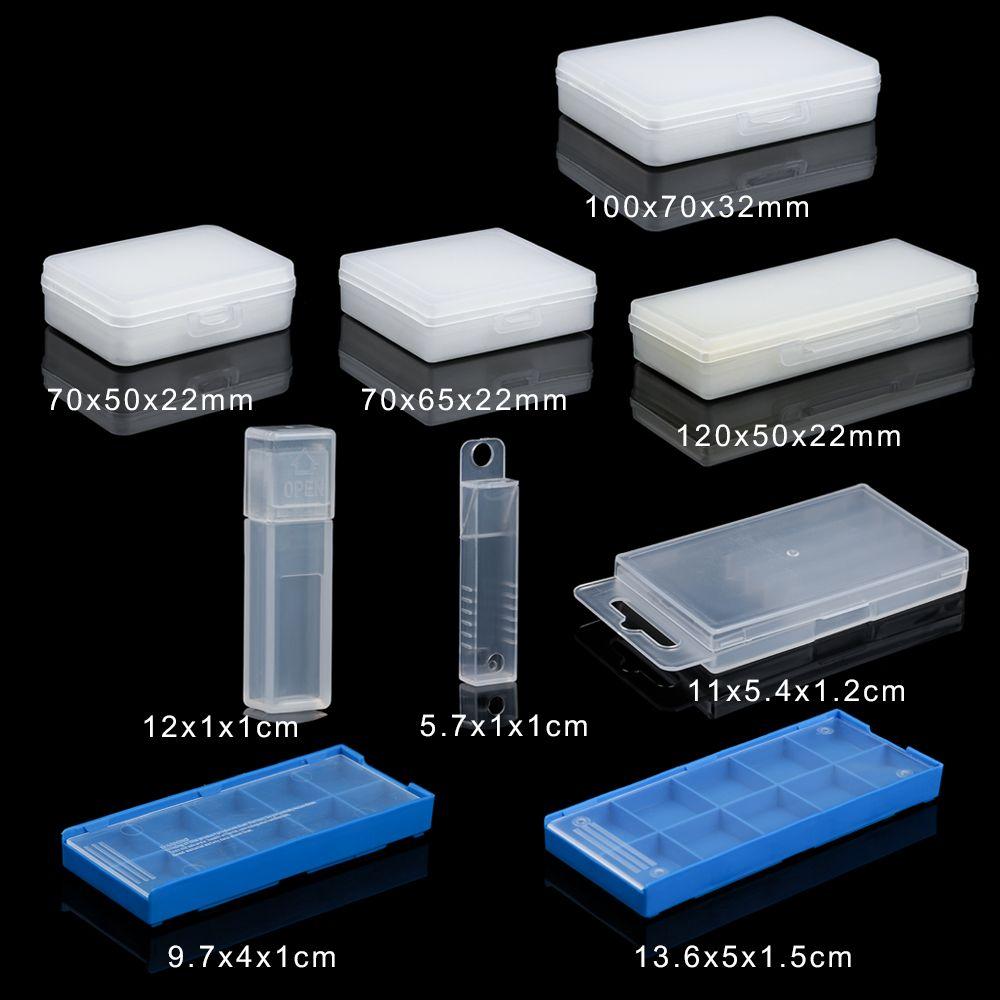 Fishing Tools Accessories Sundries Organizer Jewelry Beads Container Packing Boxes Transparent Storage Box Small Items Case