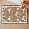 Retro Floral Entry Doormat Soft Door Mats Floor Mat Absorbent Mat  Entrance Hall