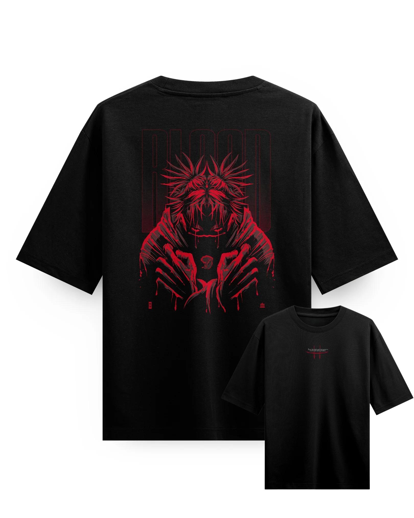 

Choso BLOOD аниме Jujutsu Kaisen Графическая футболка 100% Хлопок Оверсайз Футболка унисекс Y2k Унисекс Короткий рукав Круглый вырез Уличная одежда Новая 4XL