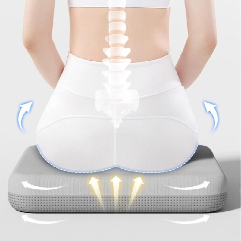 Non-slip Hemorrhoid Seat Cushion Rebound Chair Pad for Long Sitting,Memory Sponge Seat Cushion, Chair Cushion,Universal Sitting Chair Cushion, Fart
