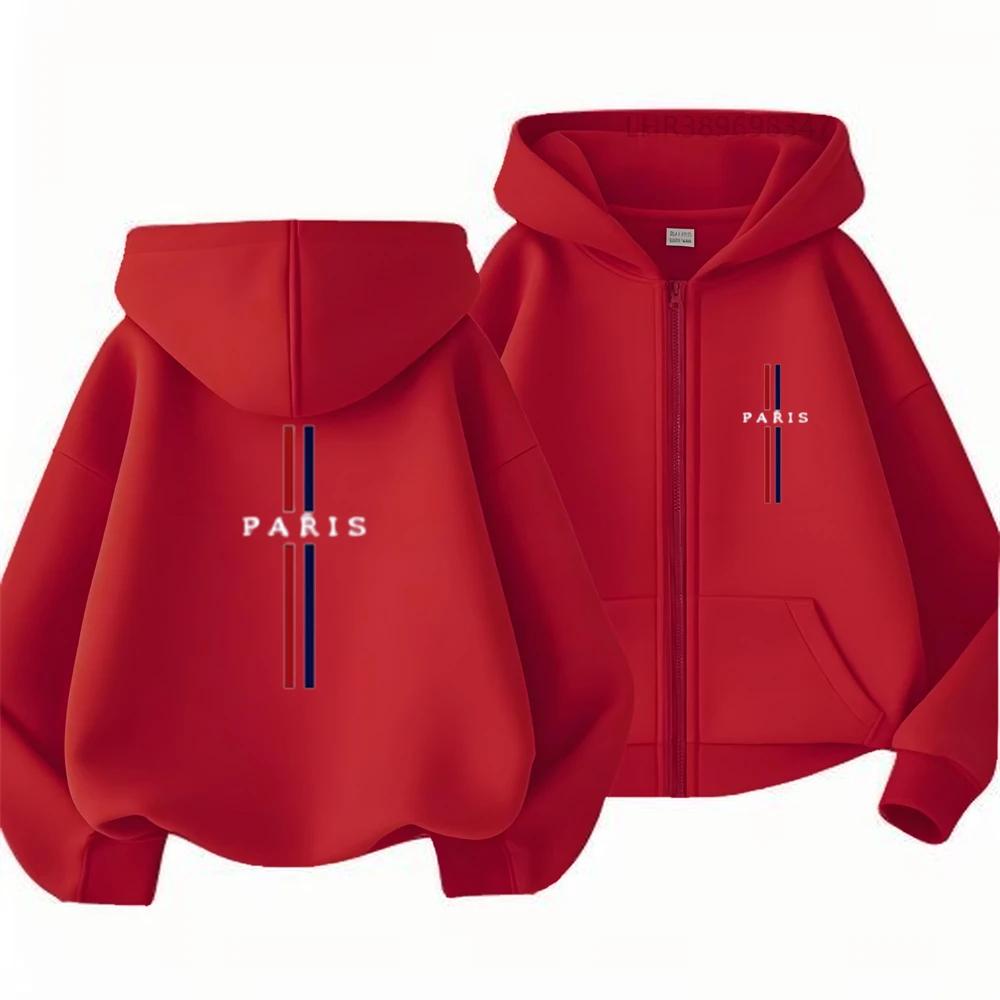 Kinderjacke Reißverschluss Stil Kapuzenpullover Mädchen Jungen Alter 3-12 Kinder Mode Schwarz Rosa Herbst Langarm Kleidung Markenaufdruck