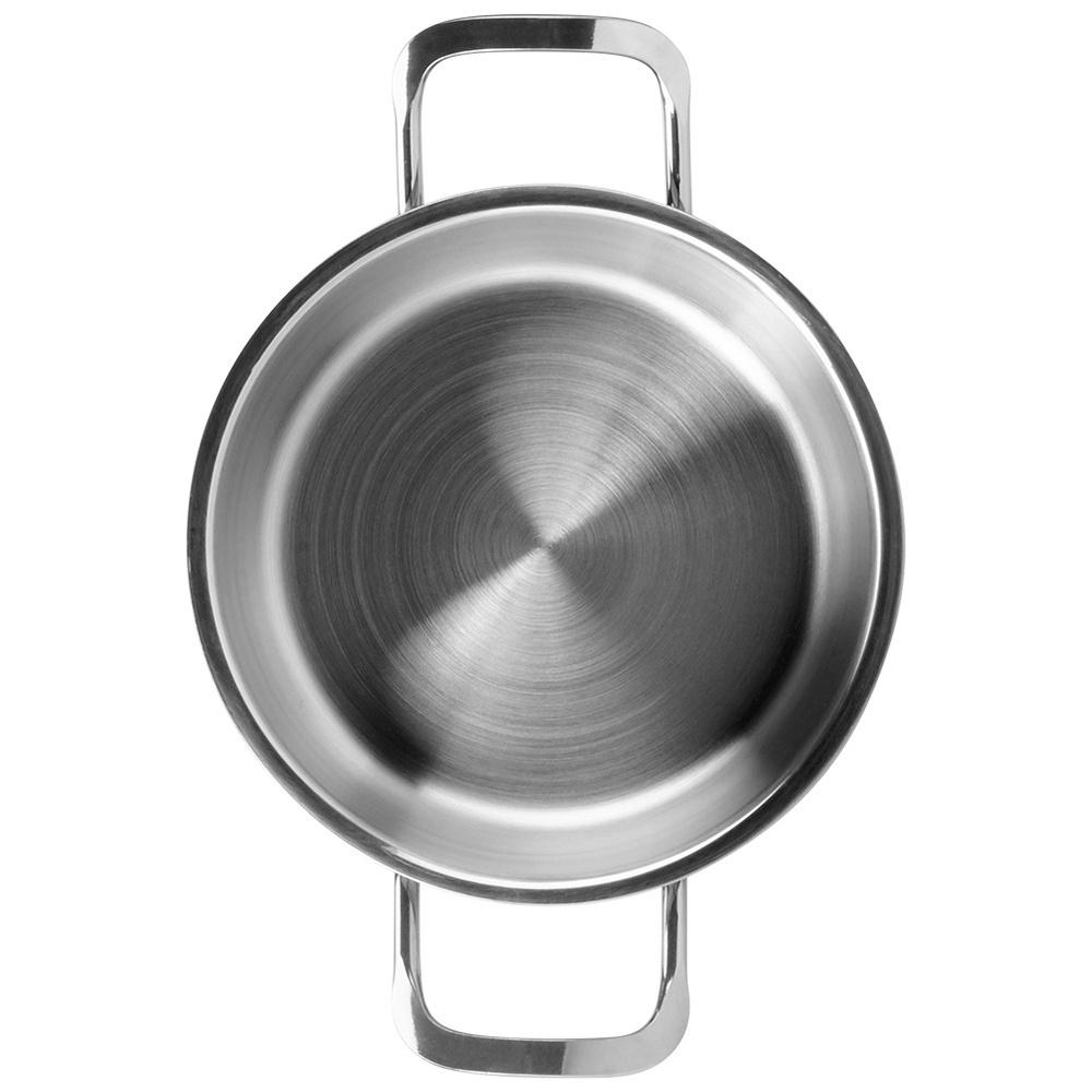 Steel pot with lid ANETT 16 cm, 1.2 l