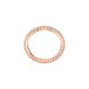 Swarovski Vittore Fashionable and Exquisite Personality Ring Women's Rose Gold Rose Gold 50