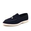 Strictly selected men's casual shoes, one-pedal lazy shoes, large-size fashion Doudou shoes, flat loafer