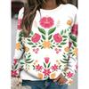 Summer Women's 3D Printed Long Sleeve T-Shirt Fashion Versatile Breathable Trend Casual