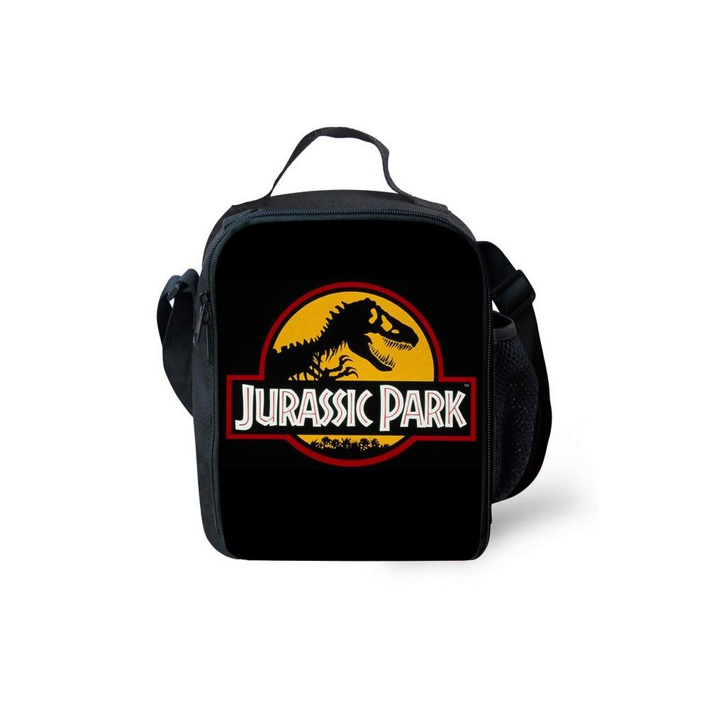 Jurassic World Dinosaur Lunch Bag Insulated Thermal Cooler For Students And Picnics