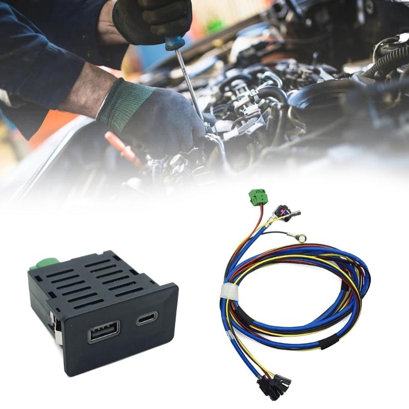 ABS Material Automotive system Cable Type C Plugging Play Easy Installation Durability Vehicle Connectivity