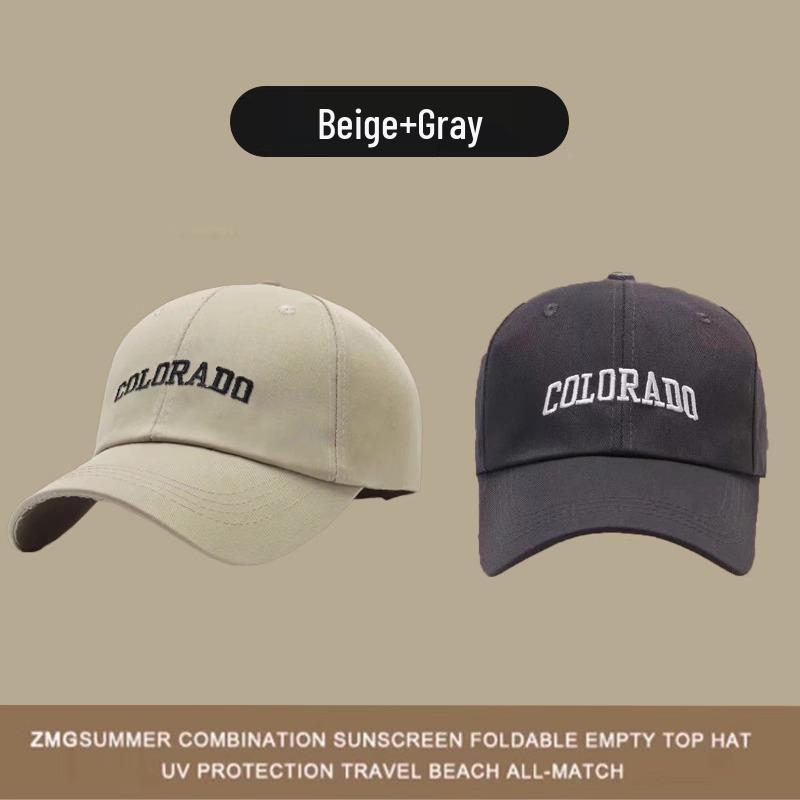 2025 Unisex Extra Large Sunshade Baseball Cap with Deep Brim