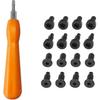 Security Screw Kit and Screwdriver for Ring Doorbell Replacement