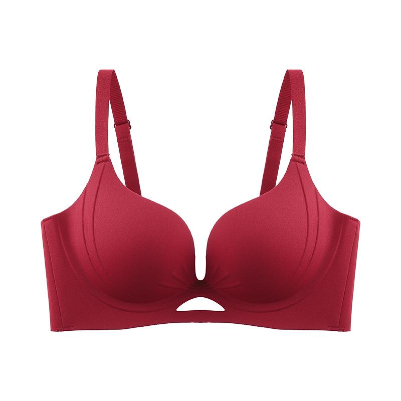 

Hollow-Out Seamless Push-Up Bra for Women 34/75B