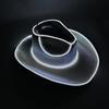LED Luminous Cowboy Hat - Western Style for Men & Women, Large Brim Straw Sun Hat for Summer and Outdoor Performances