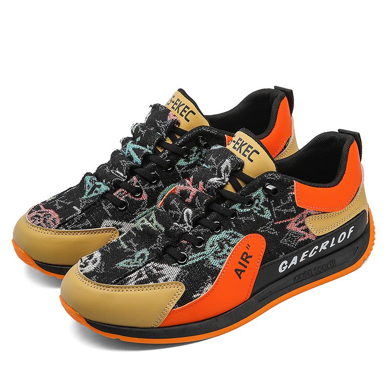 

новые повседневные туфли с ретро-принтом для студентов, для спорта, бега, с мягкой подошвой, легкие, с низким верхом, для сноубординга Forrest Gump 45