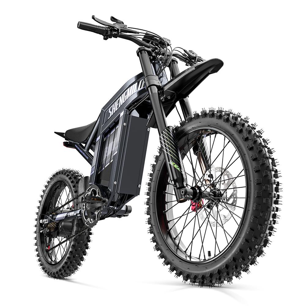 Shengmilo S900 Pro Moteur 3000W Vélo Électrique Adulte Niveau 7 Shimano Vélo Électrique Homme Batterie 60V35AH VTT Électrique Vélo Électrique 19" Pneu