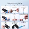 Shanze CAT5E RJ45 Gold-Plated Ethernet Connector