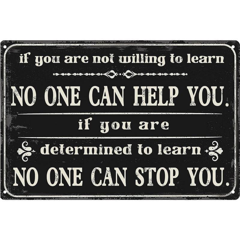 Metal Tin Signs Believe You Can You Are Halfway There Vintage Rustic Decor Metal Posters Home Kitchen Bar Cafe Club Wall Decor