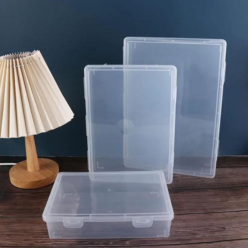 Book Storage Box A4 Organizing Document Organizer Organized Box Stationery Storage Box for Data Certificate Stationery