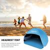 Portable Sun Shade Camping Head Tent Beach Sun Shelter Sun Protection UV-proof Easy To Install Headrest Sunshade Canopy