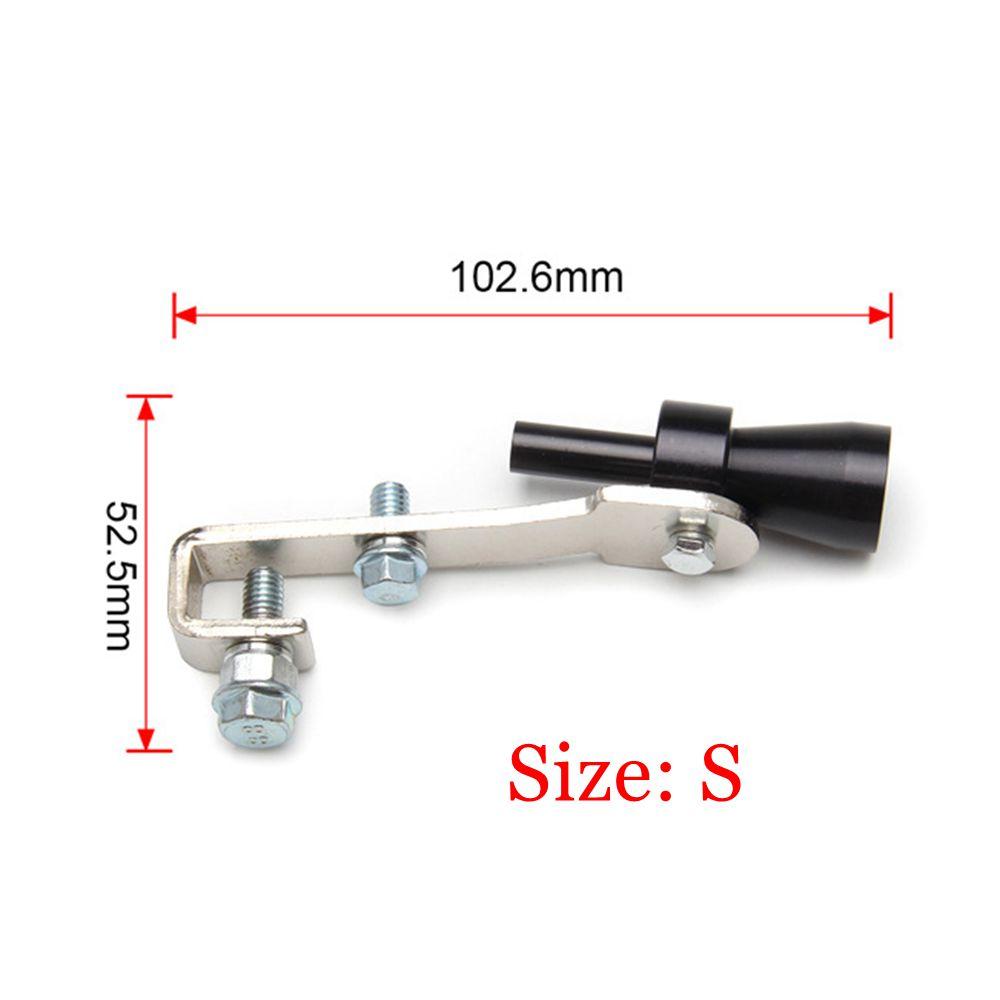 Universal Car Turbo Sound Whistle Muffler Exhaust Pipe Auto Blow-off Valve Simulator Wholesale Silencer