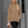 Women's Solid-color Fashionable Long-sleeved Top