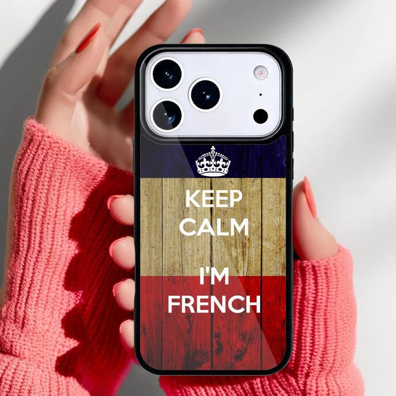 France National Flag Phone Case for iPhone 17 16 15 14 13 Pro Max Back Cover for 12 11 Pro Coque
