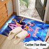 Custom Name KPop Cartoon Carpet, Chair Rug,Area Rug for Office Bedroom living rooms bedroom, Doormat decor Christmas fan gifts