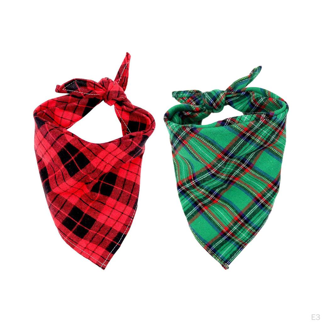Bandana Collar Dog Bandanas Accessories Pet Scarf Triangle Bibs Costume Suitable for Home