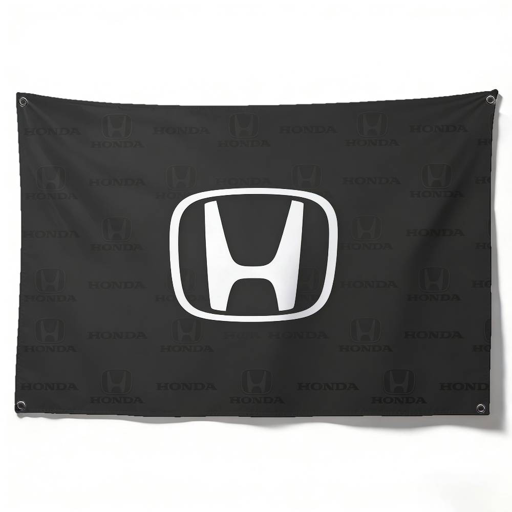 

Motorcycle For HONDA Flag 120g Polyester Sublimation Print Durable Hanging Banner Home Decor Gift 50x70cm