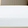 136241 vidaXL Draps-housses Jersey 2 pcs Blanc 90x200 cm Coton