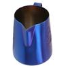 Milk Frother Pitcher 380ml Food Grade Stainless Steel Eagle Spout Multifunction Milk Frother Cup for Milk Cream