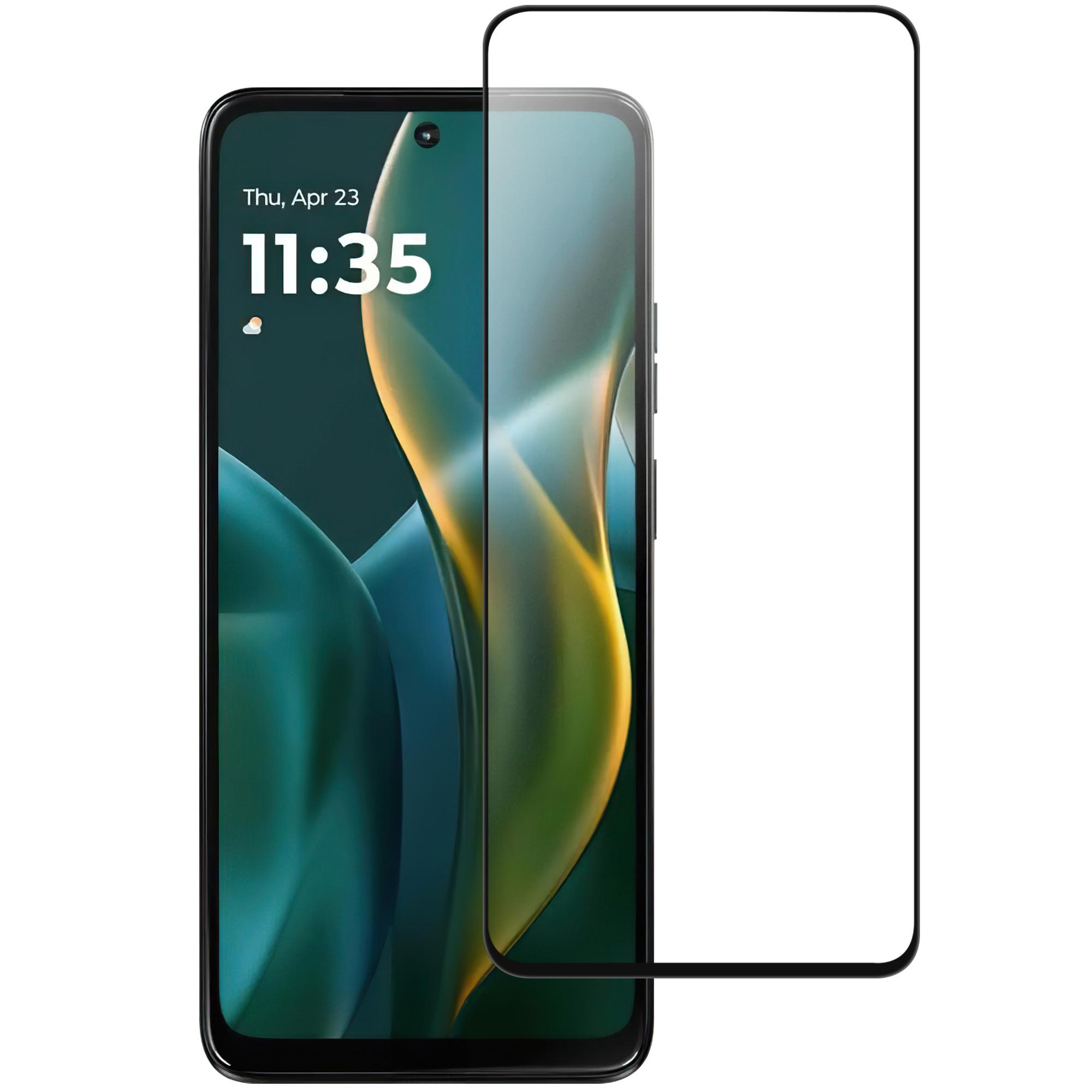 

For Motorola Moto G Power (2025) AGC Glass Screen Protector Full Glue Black Edge Screen Film Type A
