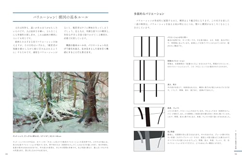 Landscape painting lessons: Basic knowledge of shape, composition, and color