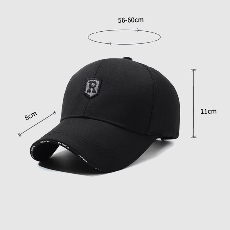 Four Seasons Cap Men's Sunscreen Hat Cap Outdoor Middle-Aged Baseball Cap