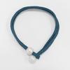 1 Pair Curtain Tiebacks for Drapes, Adjustable Curtain Rope Tie Backs, Faux Pearls Cord Curtain Buckle Holder for Home Hotel Office Window Drapery