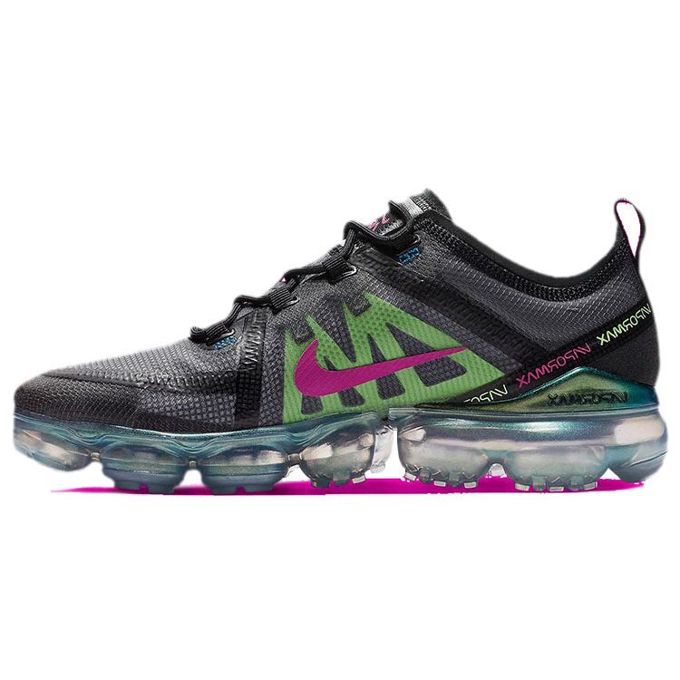 

Nike Air VaporMax 2019 PRM Fuchsia Lime Мужские кроссовки черные Active-Fuchsia-Photo-Blue-Lime-Blast-Wolf-Grey AT6810-001
