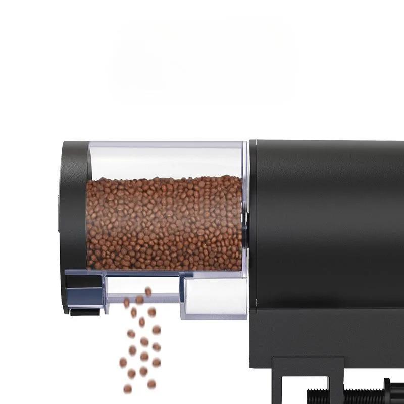 Automatic Fish Feeder 100ml/3.38oz Smart Timer Food Dispenser Easy Install for Aquarium Fish Tank Vacation Feeding