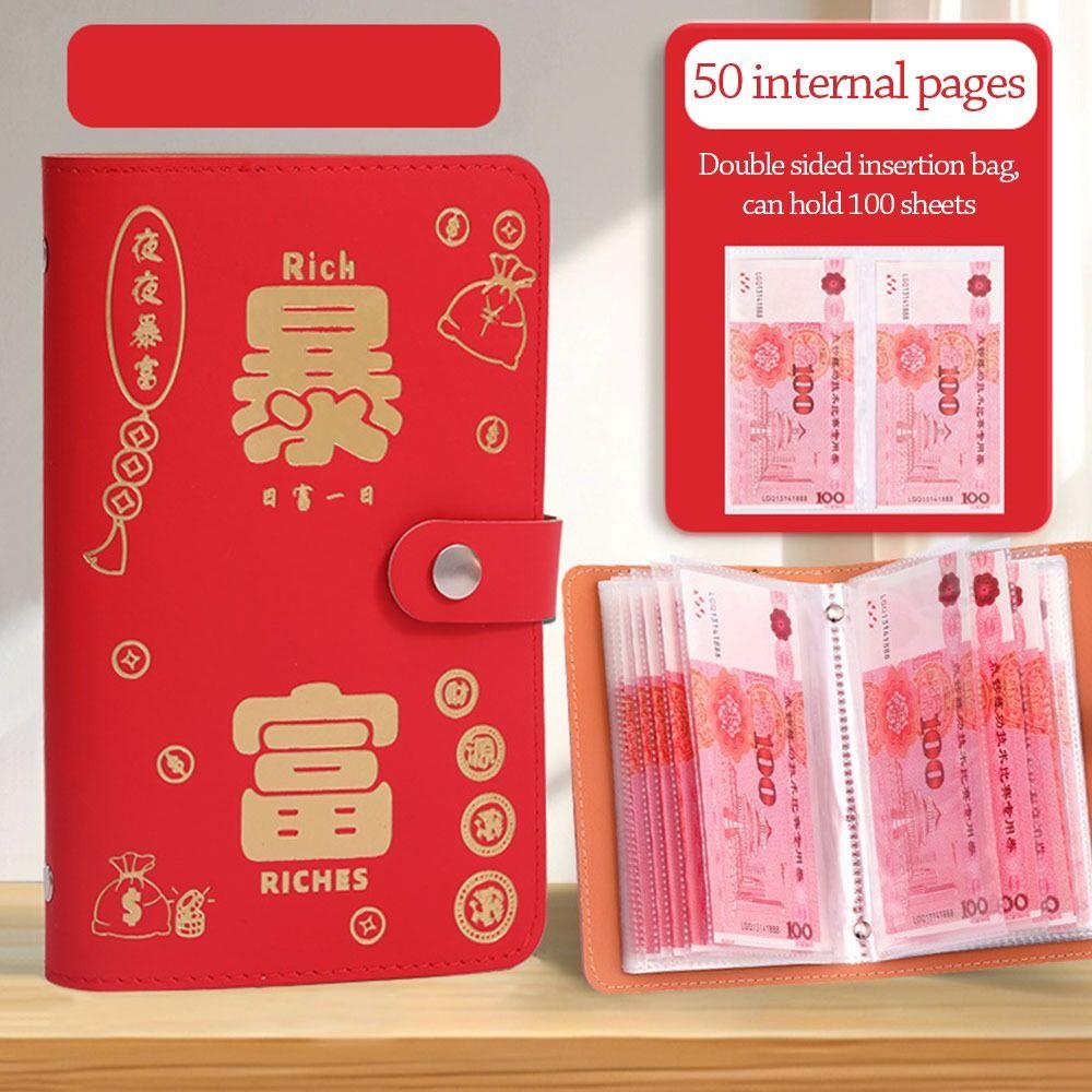 Get Rich Overnight Mini Binder Savings Challenge PU Savings Challenges Book  Lovers