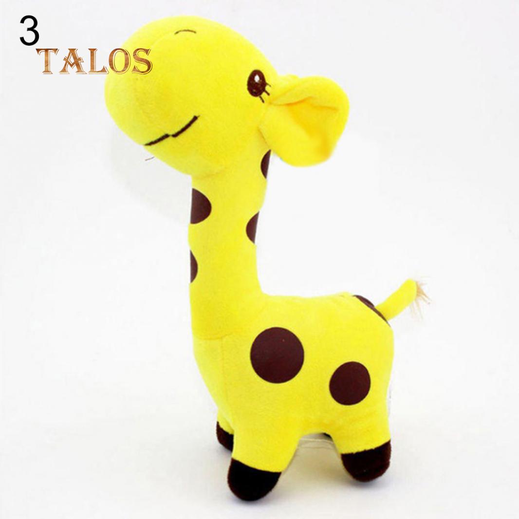 

12 см милый мультяшный жираф, мягкий плюшевый ... жёлтый