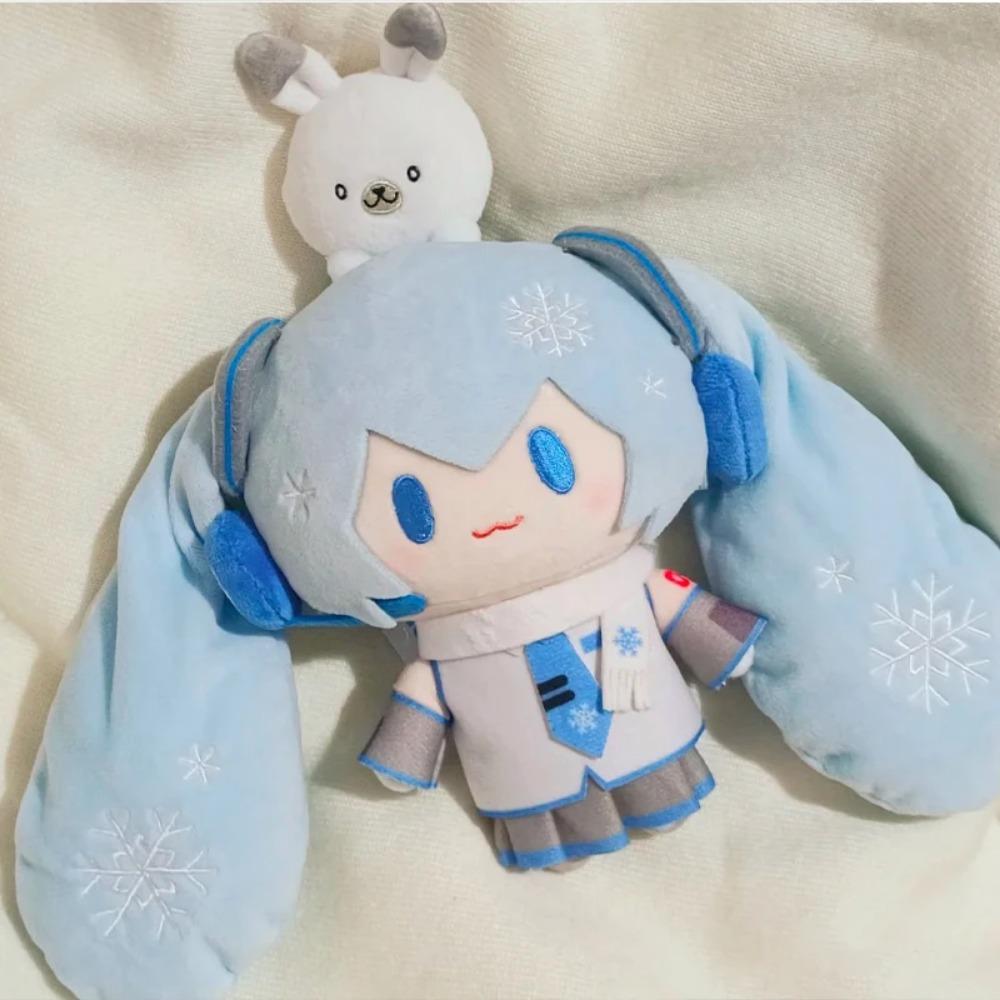 Hatsune Miku Plush Toys Keychain Kagamine Len Rin Backpack Charm Anime Peripheral Cute Stuffed DollBag Decoration Birthday Gifts