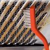 11-teiliges Set mit Hartborsten-Fugenreinigungspinseln Tiefenreinigung Langes/schmales Design Drahtbürsten- und Schaufelset Starke Dekontamination