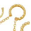 Yousheng 3Pcs Ear Cuffs for Women, Thin Chain Hanging Ear Bone Clips, Non-Pierced Ear Cuffs with Cubic Zirconia for Commuting Dating Party Travel