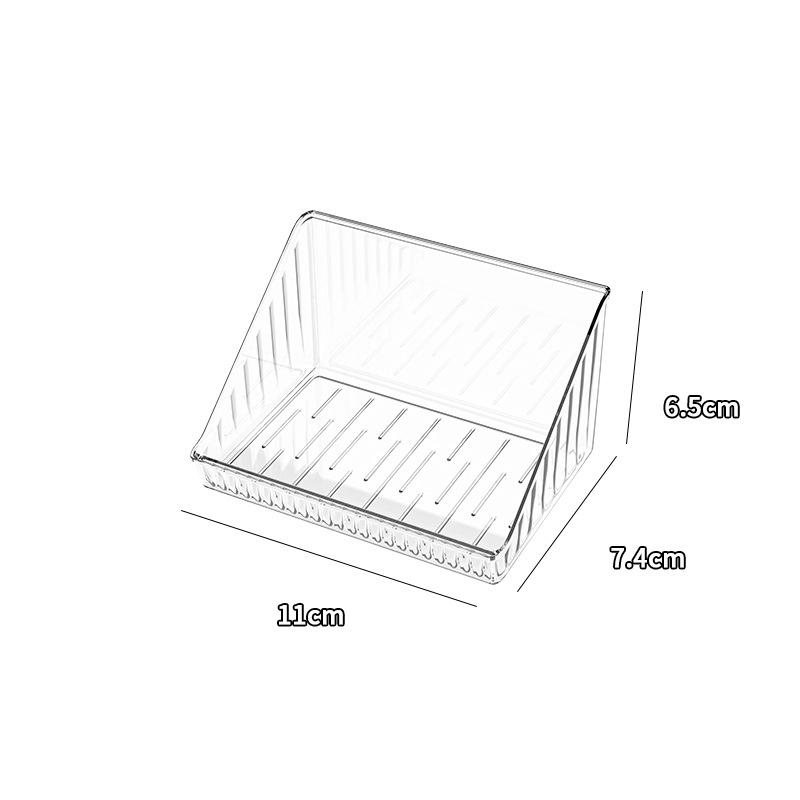 Yiyi Gou Wall-Mounted Bathroom Vanity & Lipstick Organizer