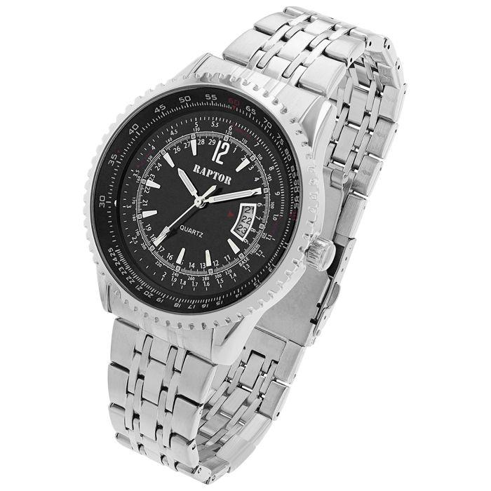 Raptor Men's Bracelet Watch Controlled Style